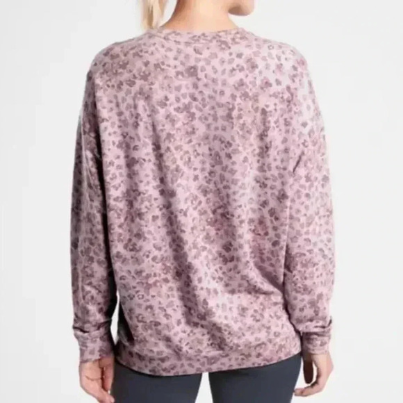 Athleta Crewneck Pullover Sweatshirt Size S - Picture 2 of 8